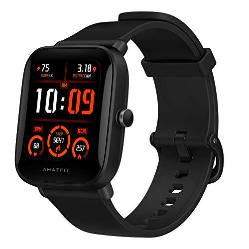 Amazfit Bip U Pro Smart Watch Reloj Inteligente con GPS Incorporado 60+ Modos Deportivos 5 ATM Fitness Tracker Oxígeno Sangre Frecuencia cardíaca Monitor de sueño y estrés 1.43 "Pantalla táctil