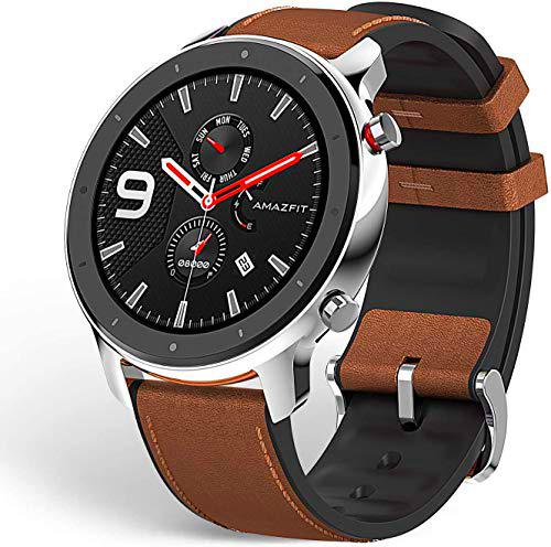 Amazfit GTR Reloj Smartwatch Deportivo | 20 días de batería | AMOLED de 1.39" | GPS + GLONASS | Frecuencia cardíaca Continua de 24 Horas (Andrid 5.0 e iOS 10.0)