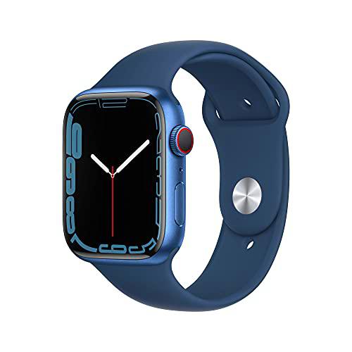 Apple Watch Series 7 (GPS + Cellular) - Caja de Aluminio en Azul de 45 mm