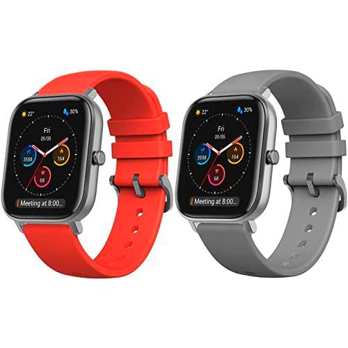 Amazfit GTS Grey + GTS Red 2