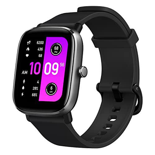 Amazfit GTS 2 Mini New Version Smartwatch Fitness Tracker Pantalla AMOLED de 1.55" GPS 68 Modos deportivos 14 días de duración de la batería Monitor de frecuencia cardíaca sueño estrés y SpO2 Alexa