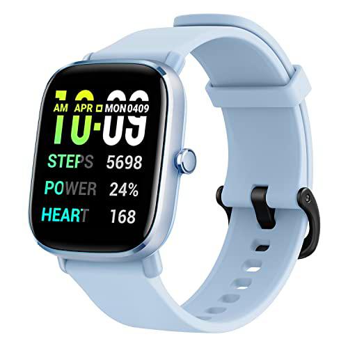 Amazfit GTS 2 Mini New Version Smartwatch Fitness Tracker Pantalla AMOLED de 1.55" GPS 68 Modos deportivos 14 días de duración de la batería Monitor de frecuencia cardíaca sueño estrés y SpO2 Alexa
