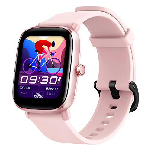 Amazfit GTS 2 Mini New Version Smartwatch Fitness Tracker Pantalla AMOLED de 1.55" GPS 68 Modos deportivos 14 días de duración de la batería Monitor de frecuencia cardíaca sueño estrés y SpO2 Alexa