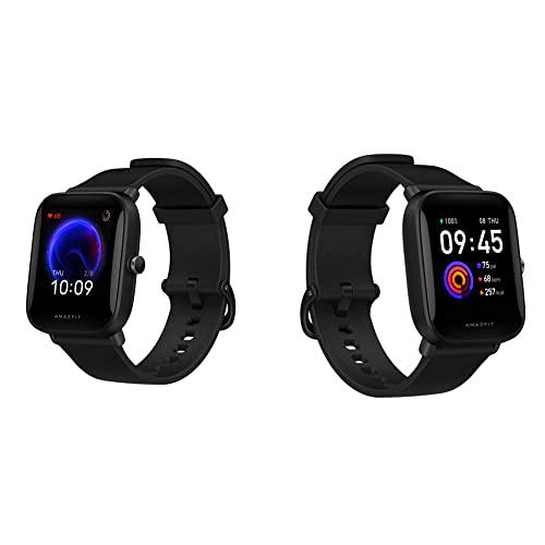 Amazfit Bip U Smartwatch Fitness Reloj Inteligente 60 + Modos Deportivos 1.43%22 Pantalla táctil + Fitness Reloj Inteligente 60 + Modos Deportivos 1.43%22 Pantalla táctil a Color Grande 5 ATM