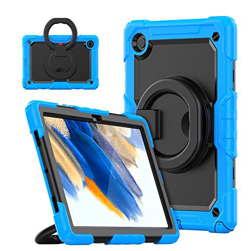 Estuche para Samsung Galaxy Tab A7 Lite con Soporte/Mango Giratorio 360 para Samsung Galaxy Tab A7 Lite 8.7" 2021 (SM-T220/T225) Tablet Cases