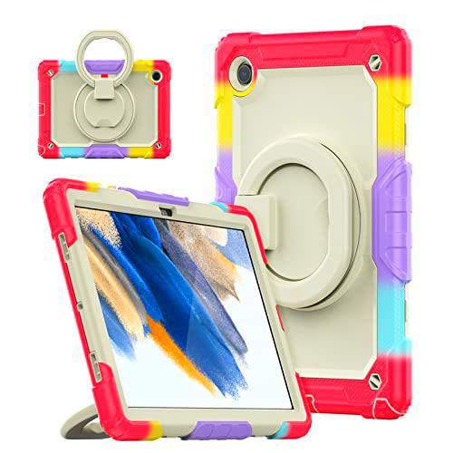 Estuche para Samsung Galaxy Tab A7 Lite con Soporte/Mango Giratorio 360 para Samsung Galaxy Tab A7 Lite 8.7" 2021 (SM-T220/T225) Tablet Cases