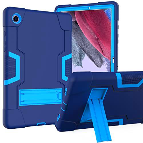 Anewone Funda para Samsung Galaxy Tab A8 10.5 Pulgadas 2021 (SM-X200/X205/X207) Funda Protectora Resistente con Soporte Incorporado-Navyblue