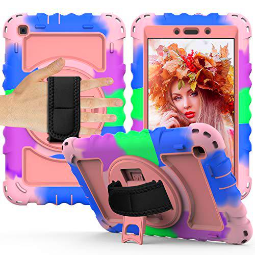 Funda T290, Funda T290 con Correa Ajustable, Colorida + Oro Rosa