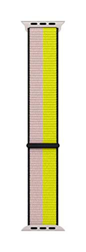 Apple Watch Correa Loop deportiva Blanco avena/ralladura de limón (41 mm)