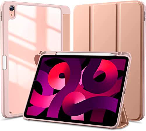 Funda Compatible con iPad Mini (6.ª Generación, 2021) de 8,3" con Soporte Integrado para Pencil