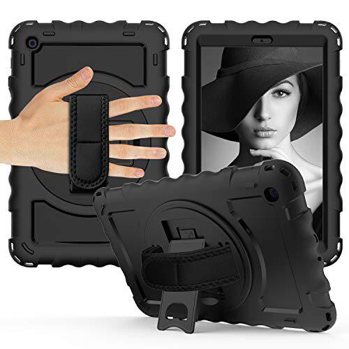 Funda Samsung Galaxy Tab A7 10.4 Pulgadas 2020 SM-T500/T505/T507| Cubierta a Prueba de Golpes de Cuerpo Completo para Tab A7 con Soporte para bolígrafo S Correa de Mano Correa para el Hombro