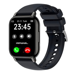 Smartwatch Cool Level Silicona Negro (Llamadas, Salud, Deporte)