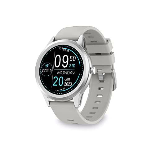 KSIX Reloj Inteligente Globe Multideporte. Smartwatch Táctil 1.28"