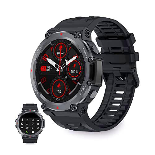 KSIX Reloj Inteligente Oslo Multideporte, Smartwatch Táctil 1,5"
