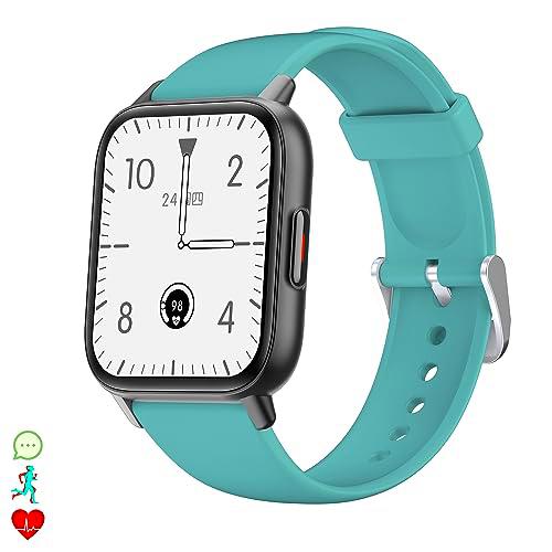 DAM Smartwatch QS16 con termómetro Corporal, Monitor de tensión y O2