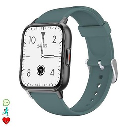 DAM Smartwatch QS16 con termómetro Corporal, Monitor de tensión y O2
