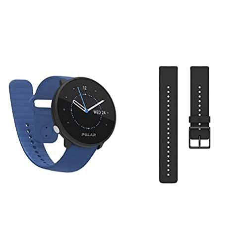 Polar Unite - Reloj Inteligente, Multisport Fitness Smartwatch Resistente al Agua con GPS vía móvil + Polar Ignite Correa Unisex Adulto