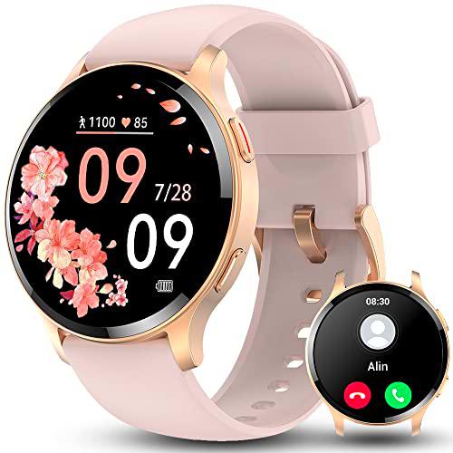 Bmoled Reloj Inteligente Mujer Hombre Llamadas Bluetooth 5.1/Marcación