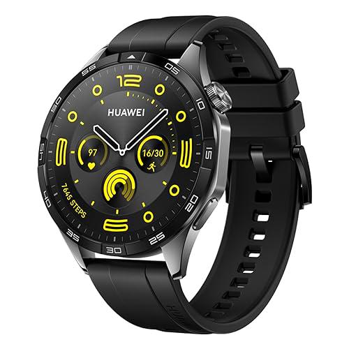 HUAWEI Correa de fluoroelastómero Negra de 46 mm, Negro