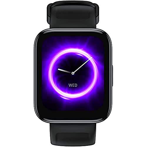 realme Watch 3,Pantalla supergrande y Brillante de 1.8",Más de 110 Modos de Deporte,Llamadas nítidas por Bluetooth,Más de 100 esferas Impresionantes,Black