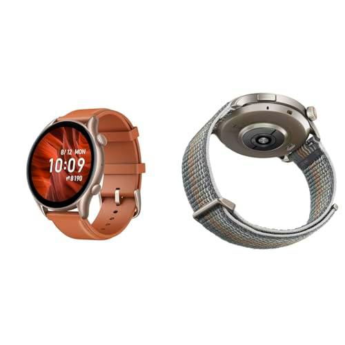 Amazfit GTR 3 Pro Smartwatch Pantalla AMOLED de 1.45" Frecuencia Cardíaca Sueño Estrés Monitorización de SpO2 Reloj Deportivo con 150 Modos Smartwatch