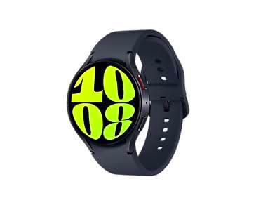 Samsung Galaxy Watch6 SM-R945F 3,81 cm (1.5") OLED 44 mm Numérique 480 x 480 Pixels Écran Tactile 4G Graphite WiFi