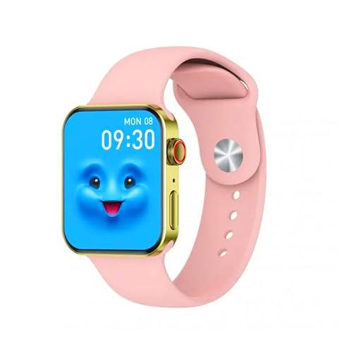 PRENDELUZ Reloj Dorado Inteligente Smart Unisex, Deportivo