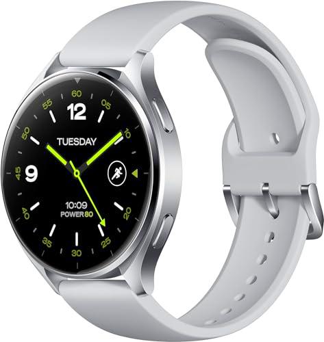 Xiaomi Watch 2 4G | Reloj Inteligente Redondo Hombre | Smartwatch con Pantalla 1,43" y Medicion de Salud | Smartwatch Plata con Modos Multideportivos | Llamadas Bluetooth y Autonomía de 65h