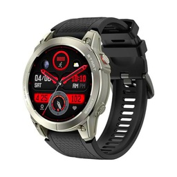 Manta Smartwatch SWA001SL Negro Naranja Plateado 1,43"