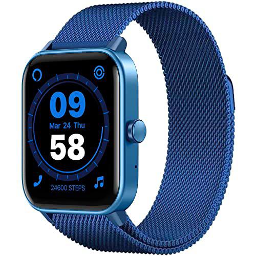SMARTY2.0 - Smartwatch SW038F - Color Azul - Asistente de Voz Alexa integrada