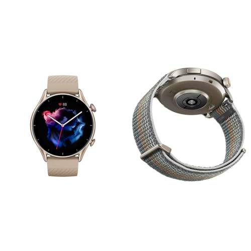 Amazfit GTR 3 Smartwatch Pantalla AMOLED de 1.39" Reloj Inteligente Fitness GPS 150 + Gris Smartwatch
