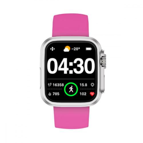 Radiant RAS11008 Montre connectée en Jersey Silicone