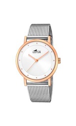 LOTUS Reloj Trendy 18879/1 Acero Mujer Bicolor, Silver/Rose Gold.