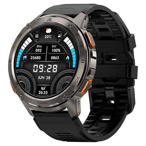 KOSPET 07000018000 Reloj Inteligente Tank T3 de 1.4 Pulgadas AMOLED Negro