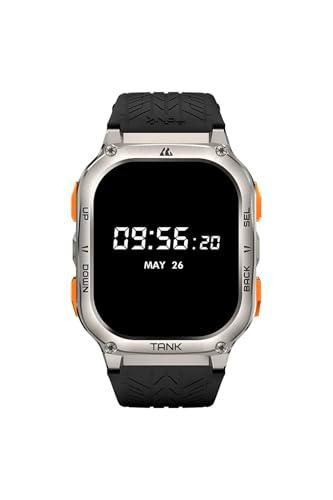 KOSPET 13000014000 Reloj Inteligente Tank M3 Ultra 1.96 Pulgadas AMOLED Plateado