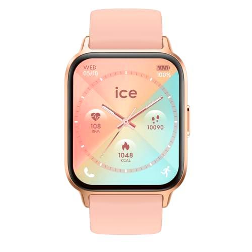 Ice-Watch - ICE fit 1.0 Rose-gold Nude AMOLED - Reloj conectado Rose-gold con correa de silicona
