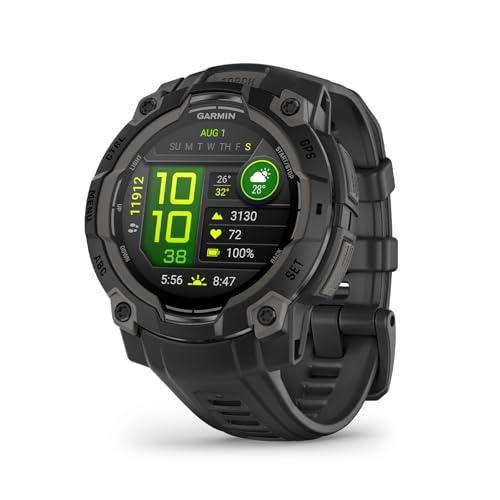 Garmin Instinct 3, Reloj inteligente con GPS, Pantalla AMOLED de 45 mm