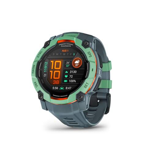 Garmin Instinct 3, Reloj inteligente con GPS, Pantalla AMOLED de 50 mm