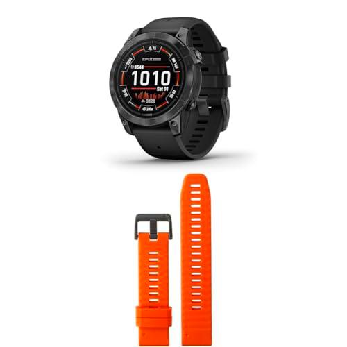 Garmin Instinct 2 Solar Tactical - Rugged GPS Smartwatch with Infinite Battery Life in Smartwatch Mode &amp; QuickFit Band