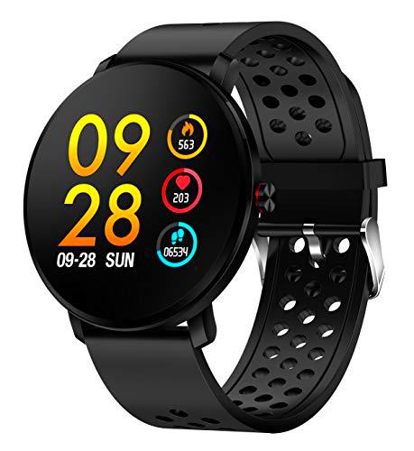 Denver SW-171BLACK Reloj Inteligente Negro IPS 3,3 cm (1.3") SW-171BLACK